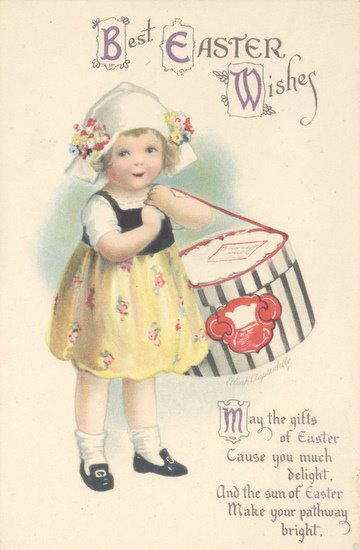 vintage Easter postcard